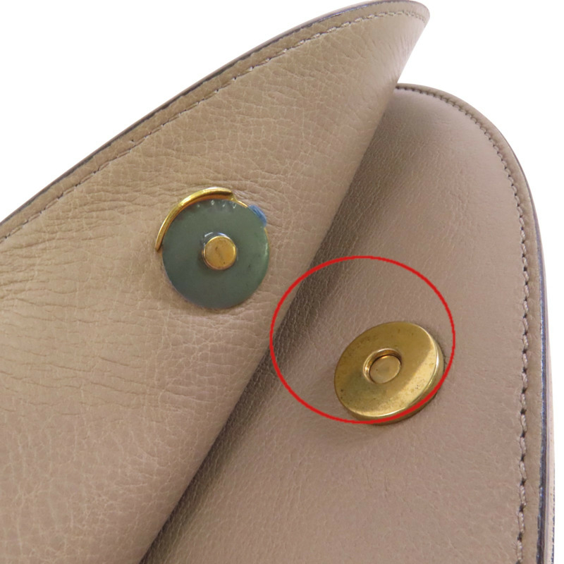 Chloe 牛皮皮革Nile金扣手挽肩背兩用袋-17