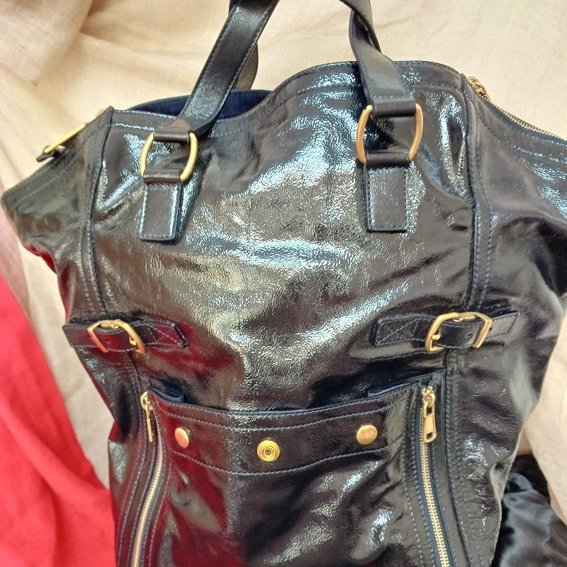 私人收藏品釋出: YSL高質量手提旅行包,男女皆適用,歷久彌新,經典不敗。-8