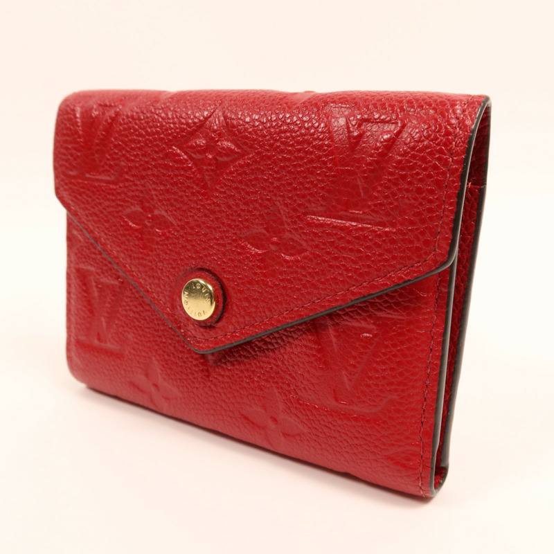 LOUIS VUITTON Monogram Empreinte Victorine金扣錢包-2