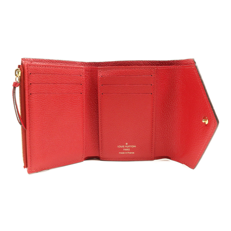 LOUIS VUITTON Monogram Empreinte Victorine金扣錢包-7