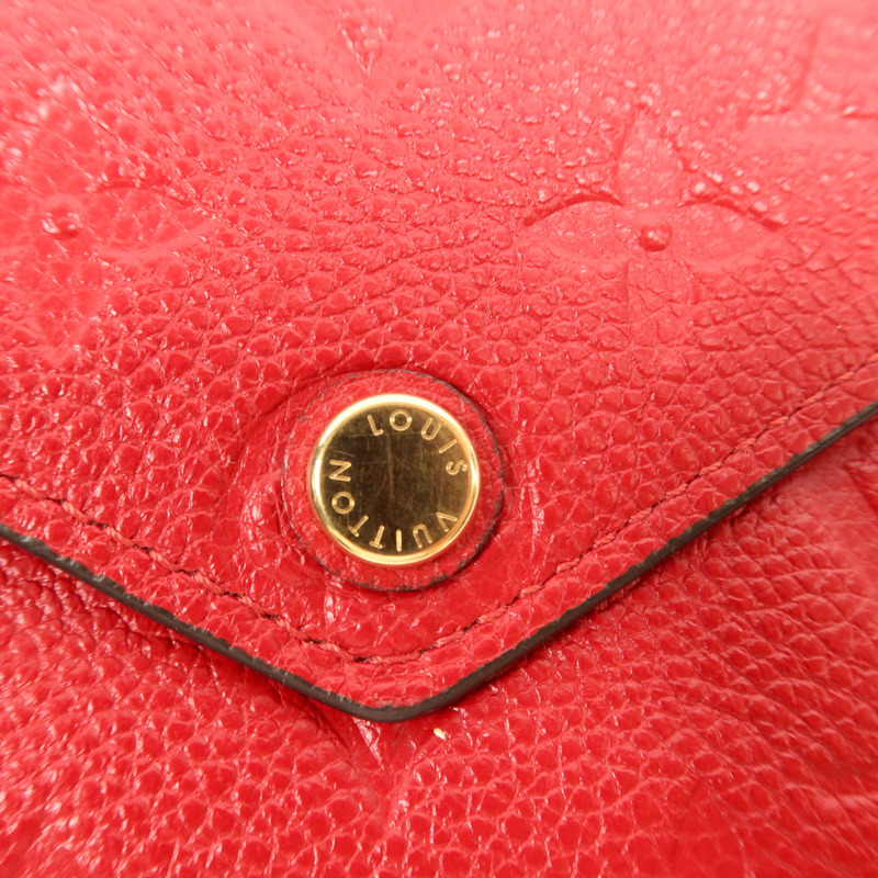 LOUIS VUITTON Monogram Empreinte Victorine金扣錢包-14