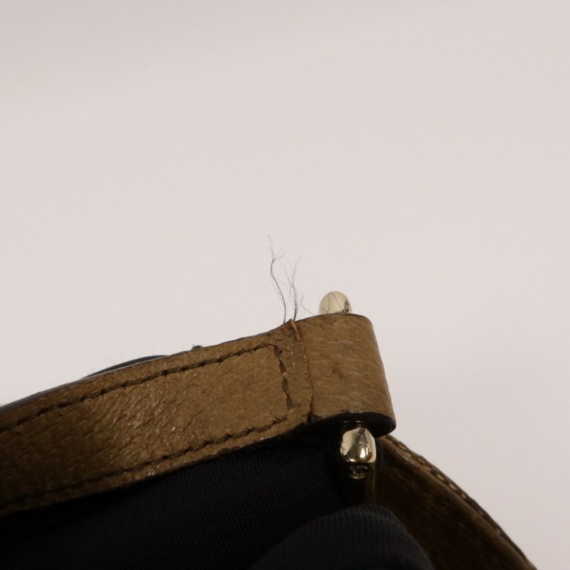 GUCCI 帆布Shoulder Bag金扣肩背袋-12