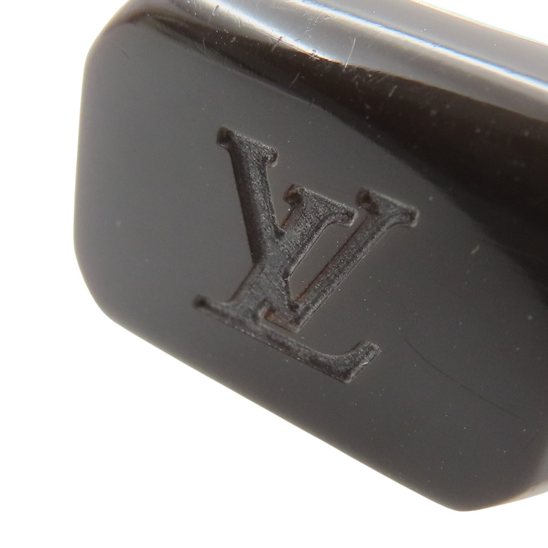 金色 棕色 樹脂 純銀 925 戒指【LOUIS VUITTON 路易威登】-6
