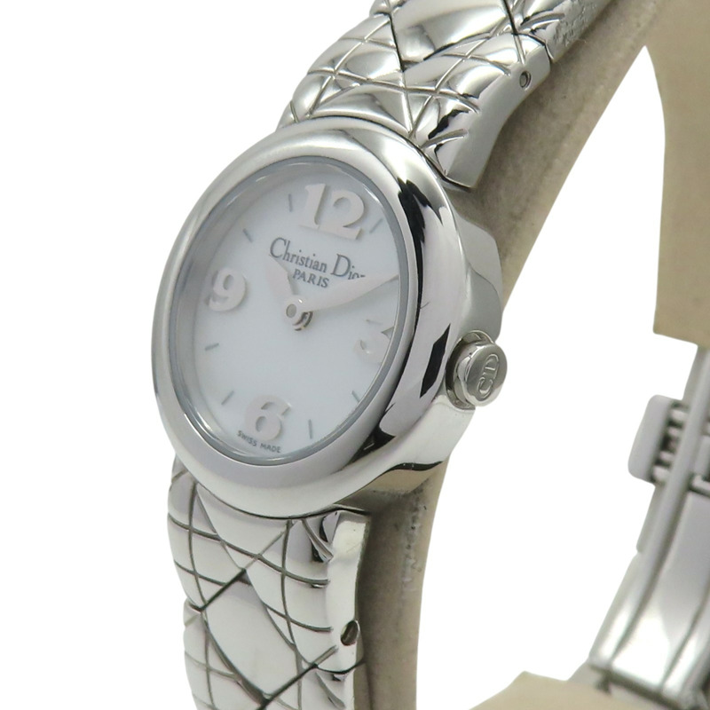 白色錶盤 不鏽鋼 腕錶 D84-100【Dior 迪奧】 D84-100-2