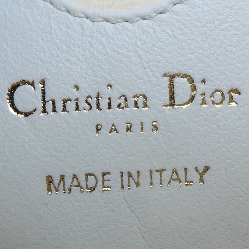 白色羊皮 Vibe hobo 肩背包 [Dior 迪奧]-6