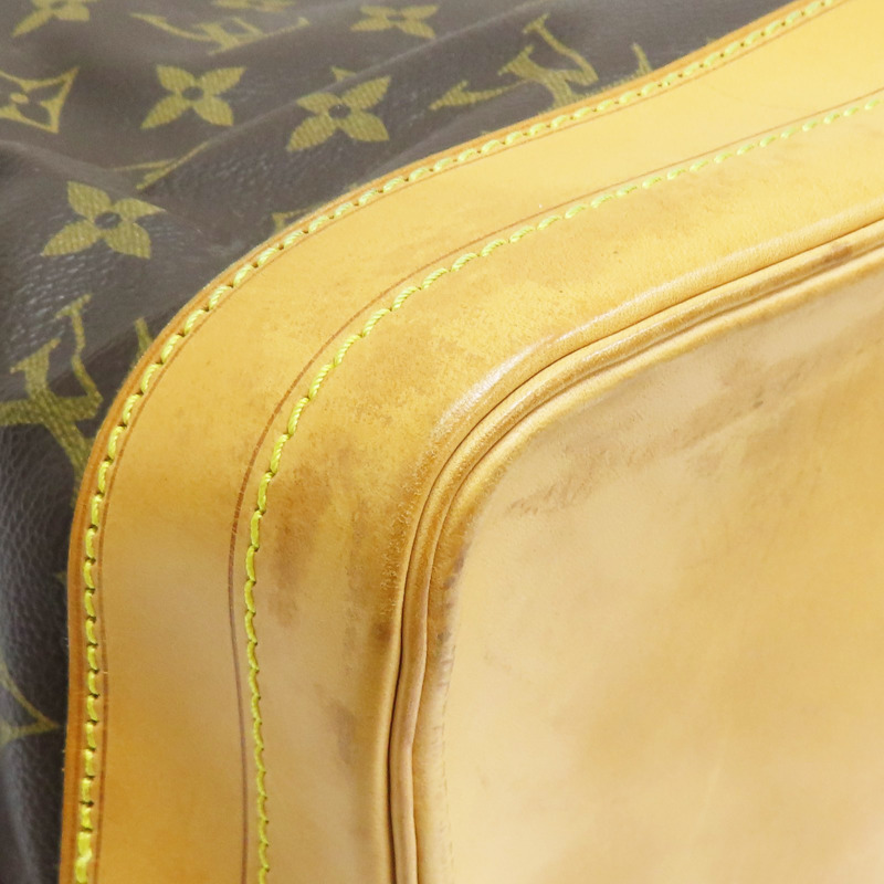 棕色 原花帆布 Noe 水桶包 水桶包 肩背包【LOUIS VUITTON LV 路易威登】 M42224-10