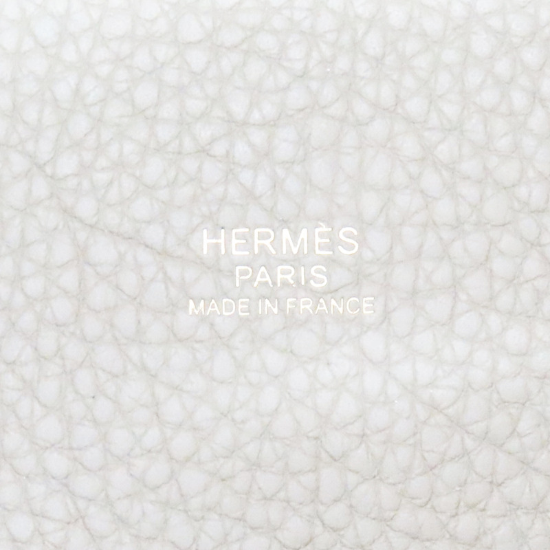 灰綠色 TC牛皮 Picotin Lock 22 手提包 C刻【HERMES 愛馬仕】-5