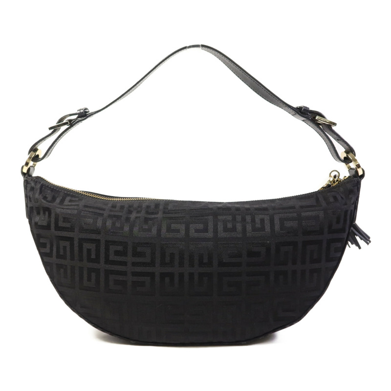 GIVENCHY 帆布Shoulder Bag金扣肩背袋-1