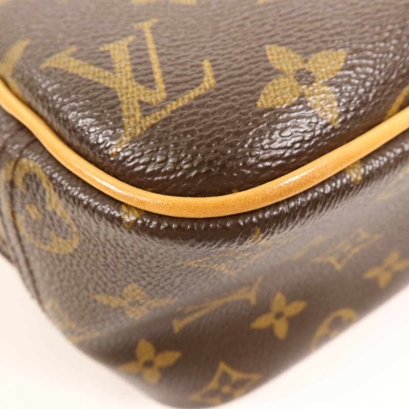 LOUIS VUITTON Monogram Trouville金扣手挽袋-10