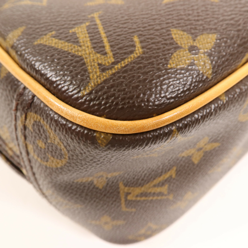 LOUIS VUITTON Monogram Trouville金扣手挽袋-12