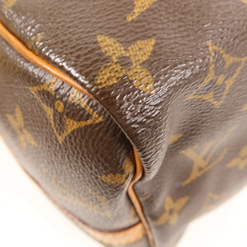 LOUIS VUITTON Monogram Speedy Bandouliere 30金扣手挽肩背兩用袋-10
