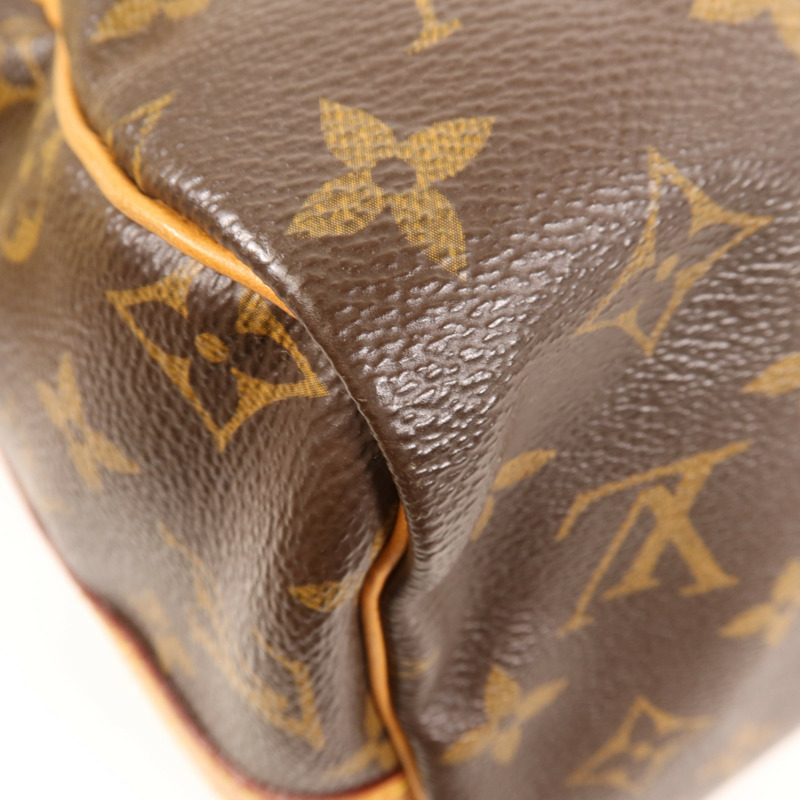 LOUIS VUITTON Monogram Speedy Bandouliere 30金扣手挽肩背兩用袋-12