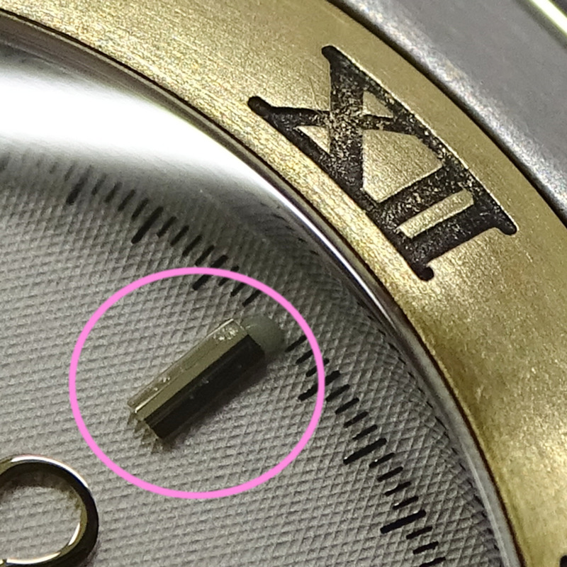 歐米茄星座系列 1312.30 男士腕錶,日期顯示,石英,QZ,不鏽鋼,金質,黃色半條形,拋光-11