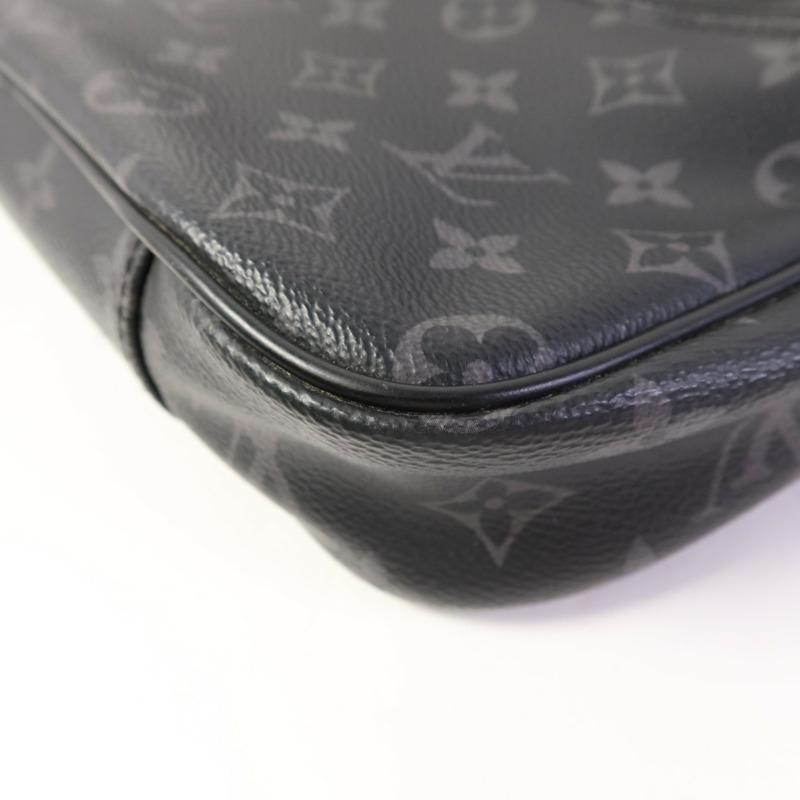 LOUIS VUITTON Monogram Eclipse Bum Bag銀扣手挽肩背兩用袋-10