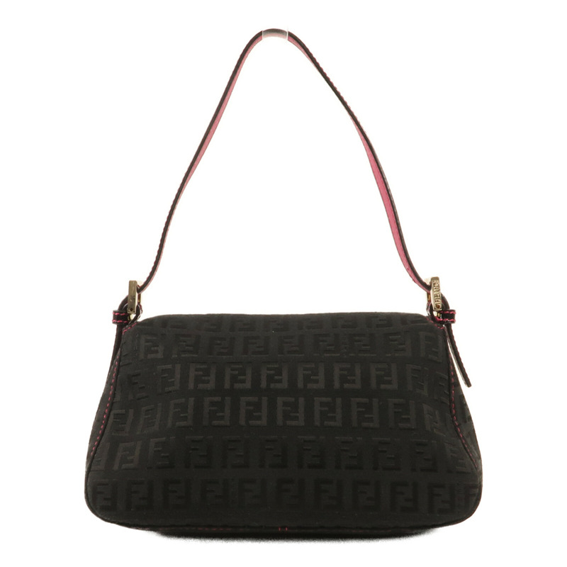 FENDI 帆布Hand Bag金扣手挽袋-1