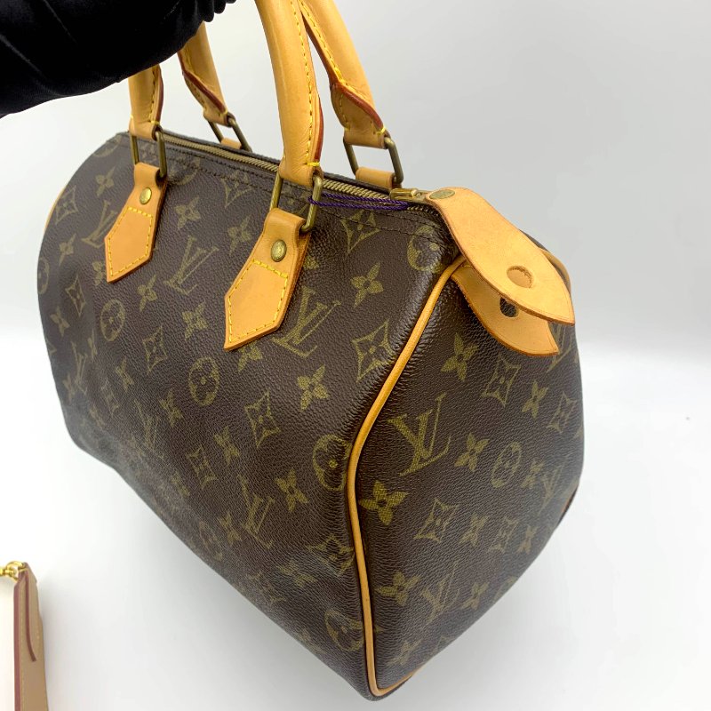 Louis Vuitton 經典老花speedy25,LV,路易威登,波士頓包,旅行包,二手真品,正品,現貨,免運-9