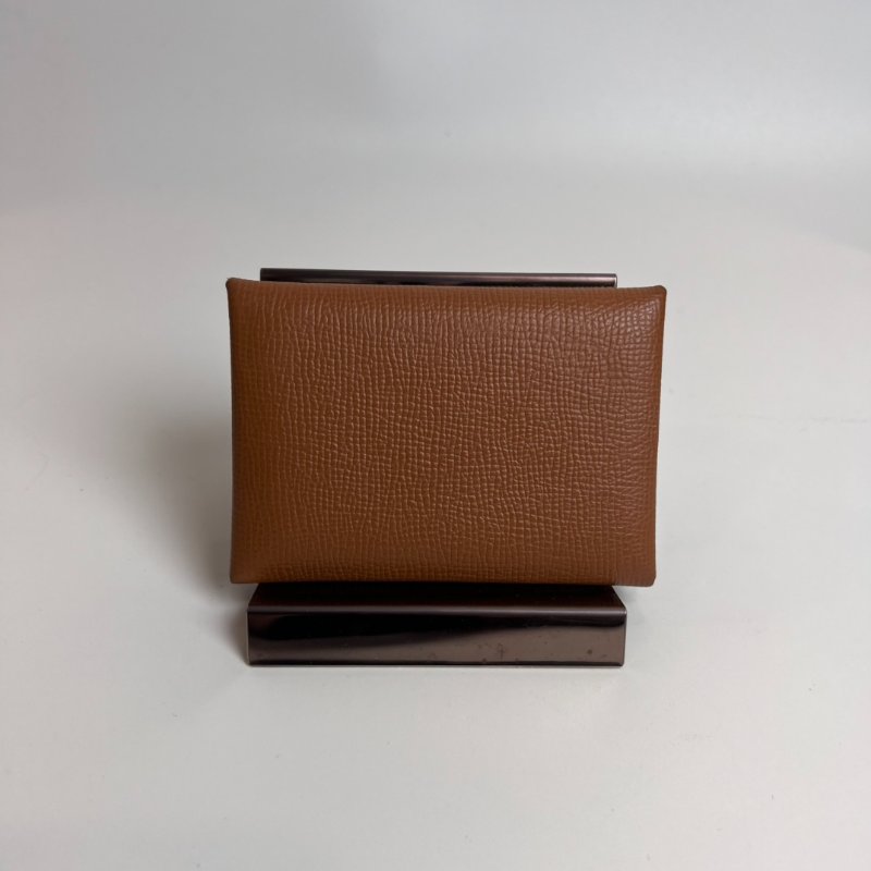HERMES U刻 金棕拚氣泡綠CALVI DUO-1