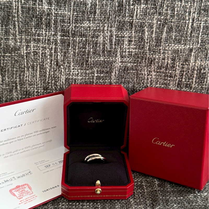 cartier 經典三環戒指-0