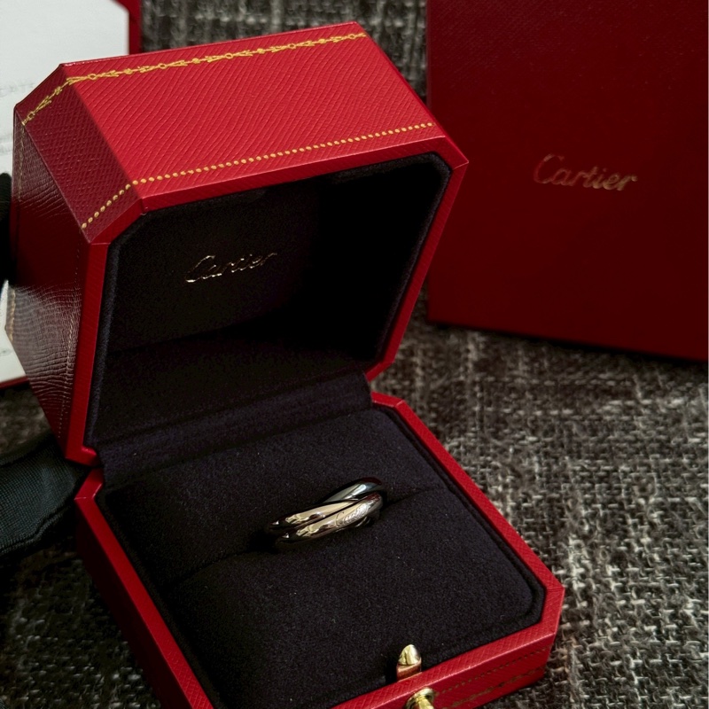 cartier 經典三環戒指-1