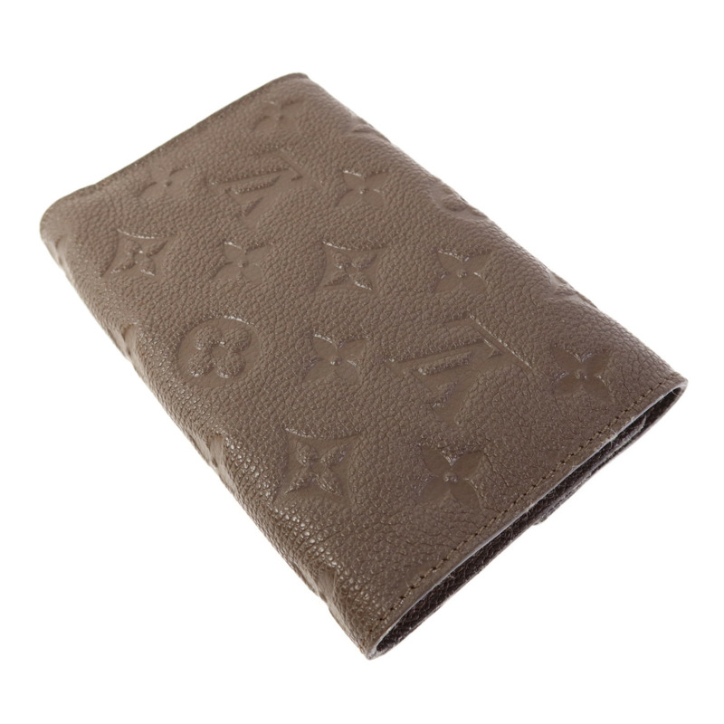 LOUIS VUITTON Monogram Empreinte Compact Curieuse Trifold Wallet金扣錢包-3