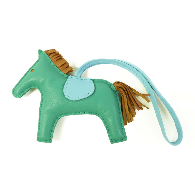 HERMES Milo皮革Rodeo MM掛飾-0