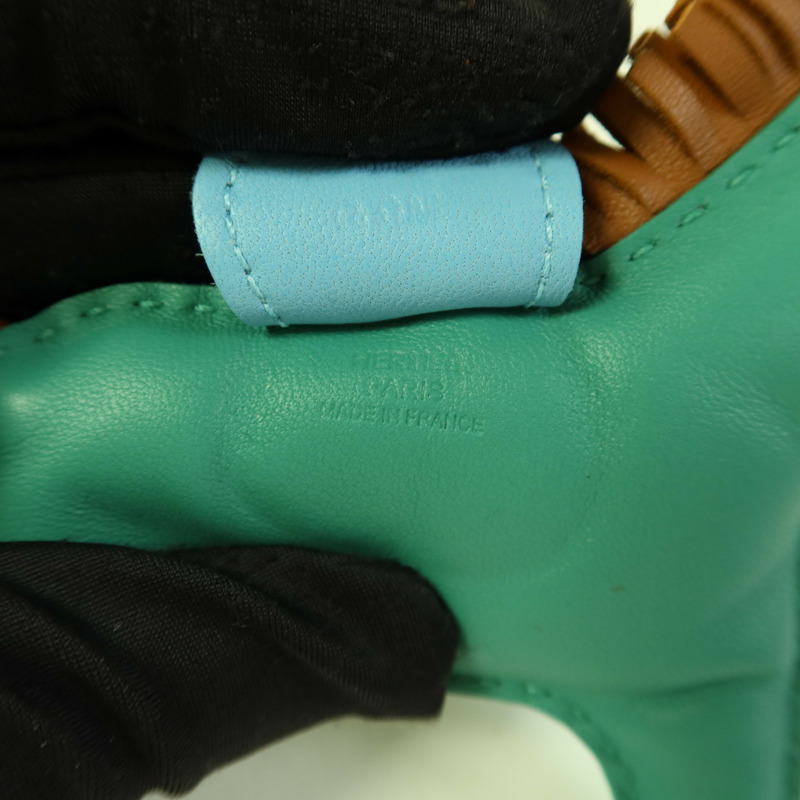 HERMES Milo皮革Rodeo MM掛飾-4