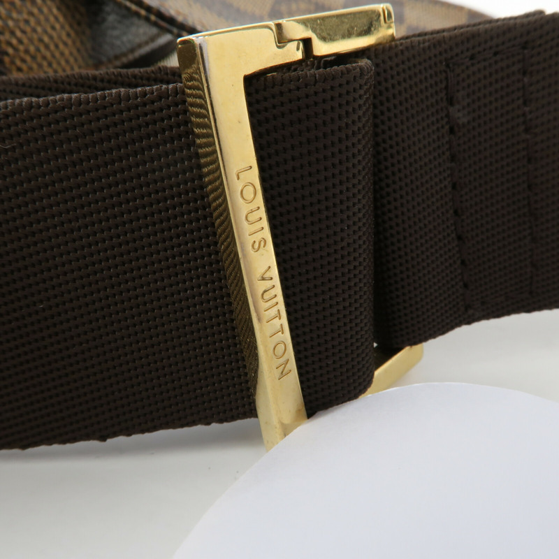 LOUIS VUITTON Damier Geronimos金扣腰包-8