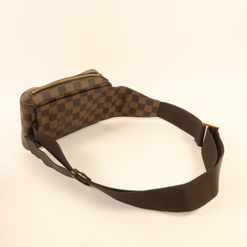 LOUIS VUITTON Damier Geronimos金扣腰包-9