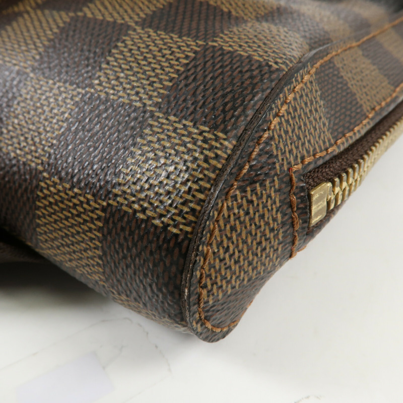 LOUIS VUITTON Damier Geronimos金扣腰包-11