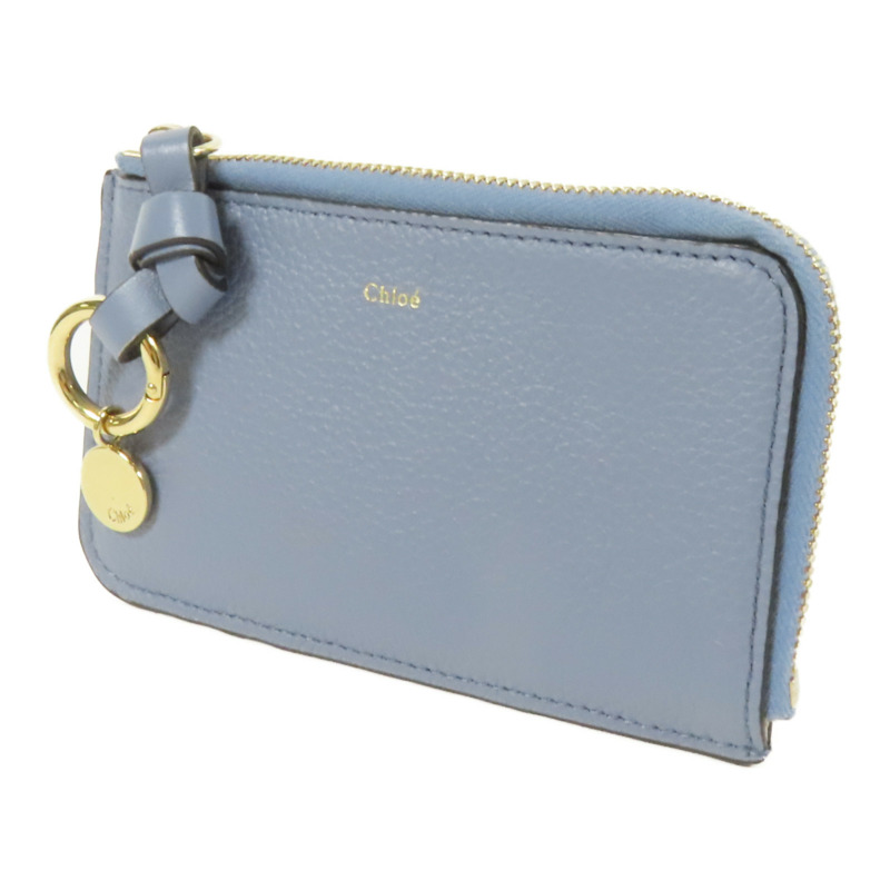 Chloe 牛皮皮革Card Case金扣卡片套-1