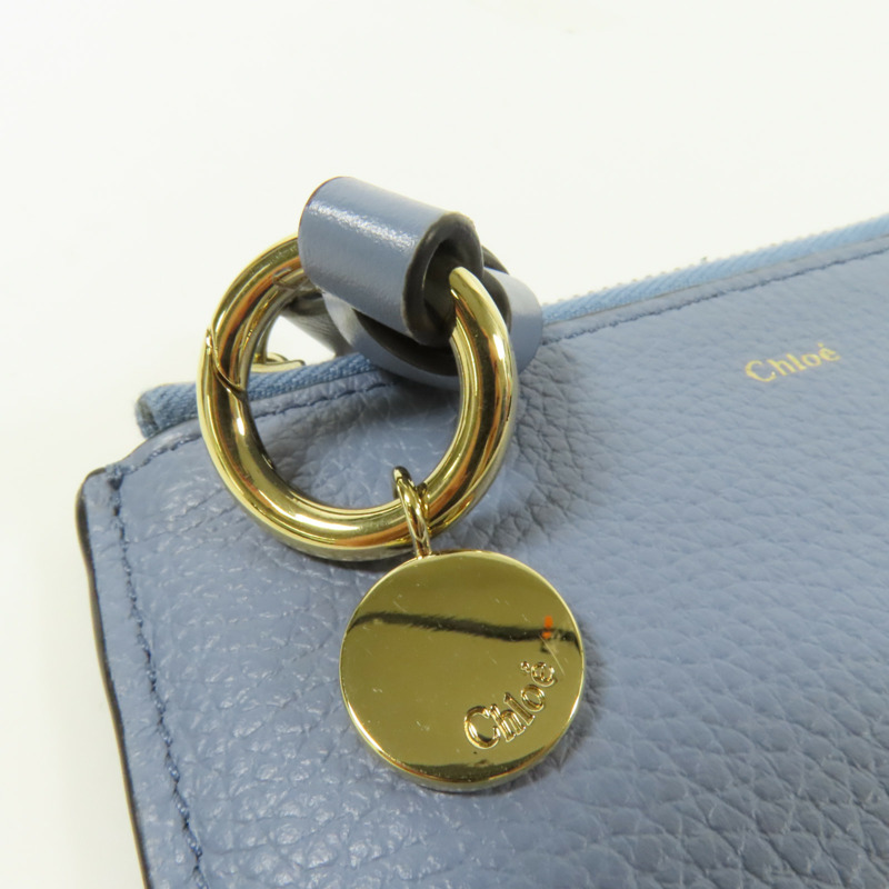Chloe 牛皮皮革Card Case金扣卡片套-9
