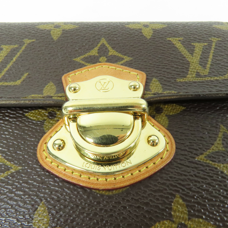 LOUIS VUITTON Monogram Portefeuille Joy Wallet金扣錢包-10