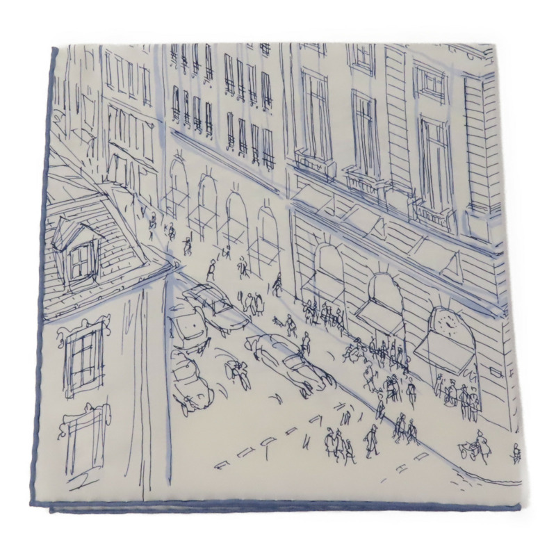 HERMES 絲質Scarf 40x40絲巾-4