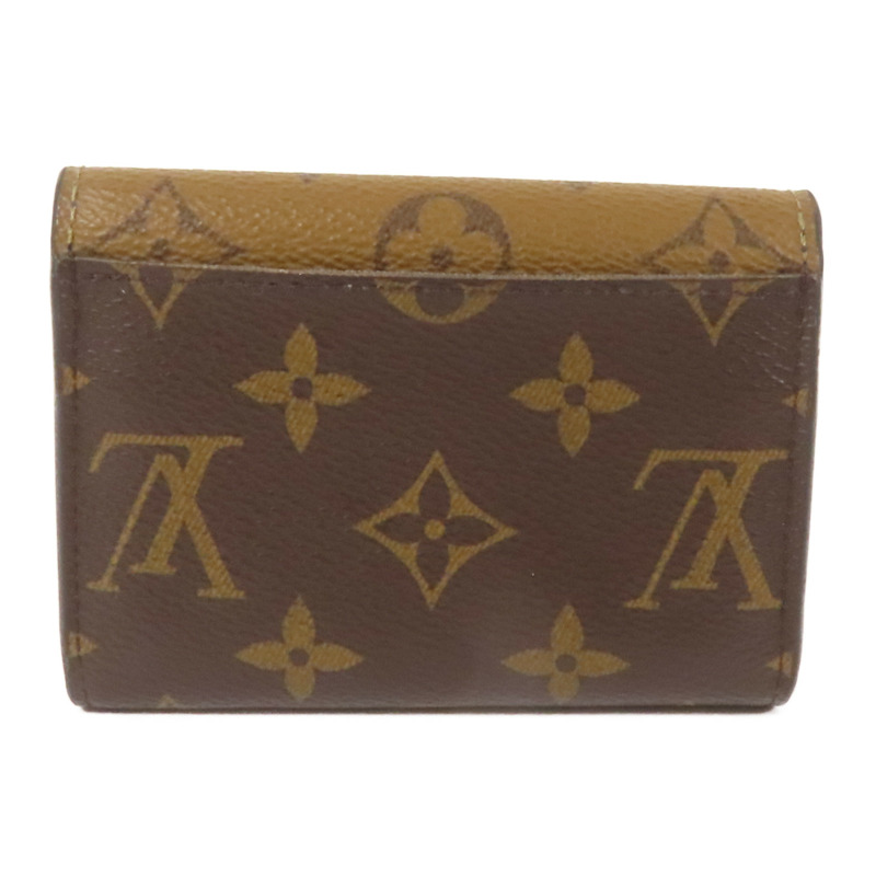 LOUIS VUITTON Monogram Reverse Cannes Rosalie Coin Purse金扣零錢包-1