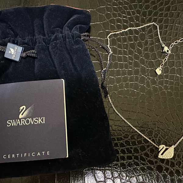 華洛世奇SWAROVSKI項鍊 (天鵝LOGO 水晶項鍊)-24