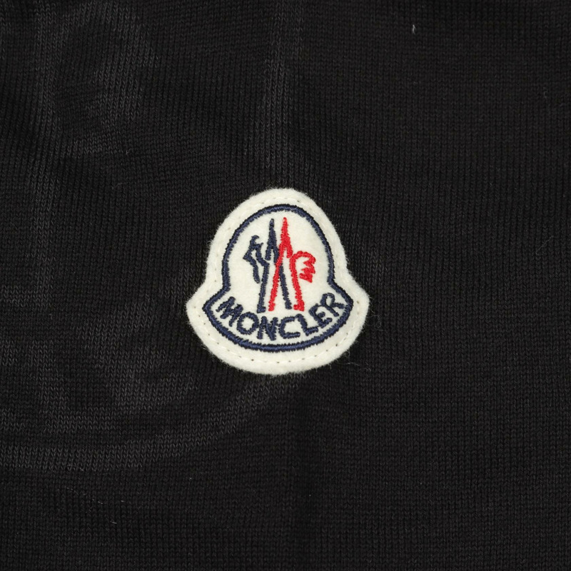 MONCLER 針織套衫 針織衫 棉質 黑色 M 碼 二手男款-5