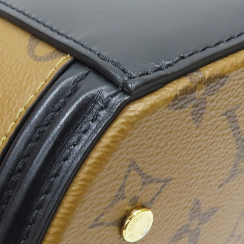 棕色 原花 Reverse 帆布 Cannes 兩用包【LOUIS VUITTON LV 路易威登】 M43986-11