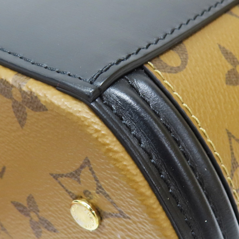 棕色 原花 Reverse 帆布 Cannes 兩用包【LOUIS VUITTON LV 路易威登】 M43986-12
