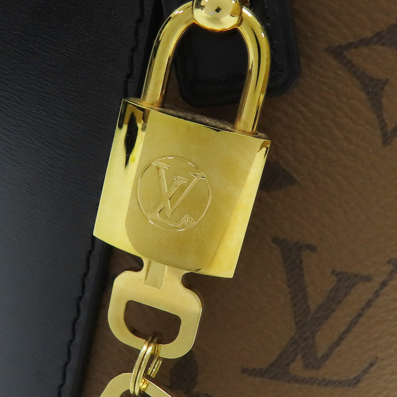 棕色 原花 Reverse 帆布 Cannes 兩用包【LOUIS VUITTON LV 路易威登】 M43986-13