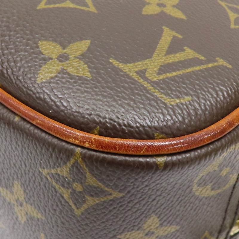 棕色 原花 帆布 Trouville 手提包 (有氣味) 【LOUIS VUITTON LV 路易威登】 M42228-14