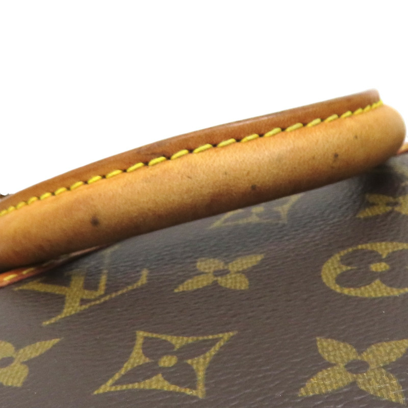 棕色 原花 帆布 Trouville 手提包 (有氣味) 【LOUIS VUITTON LV 路易威登】 M42228-16