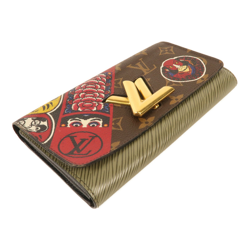 LOUIS VUITTON Monogram LV x Kansai Yamamoto Kabuki Wallet金扣長錢包-3