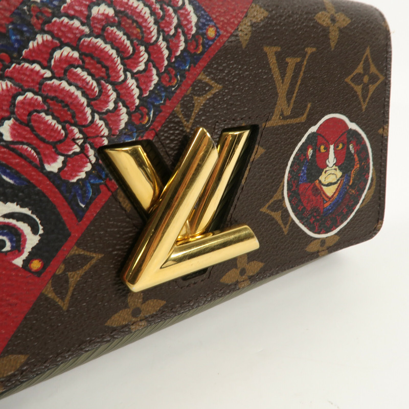 LOUIS VUITTON Monogram LV x Kansai Yamamoto Kabuki Wallet金扣長錢包-5