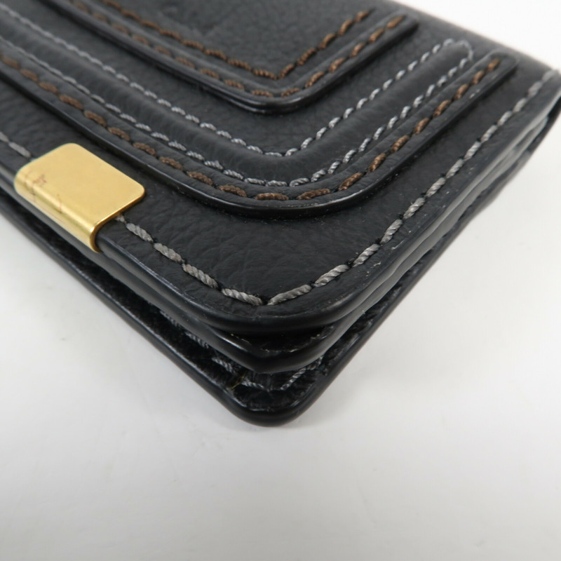 Chloe 牛皮皮革Card case金扣卡片套-10