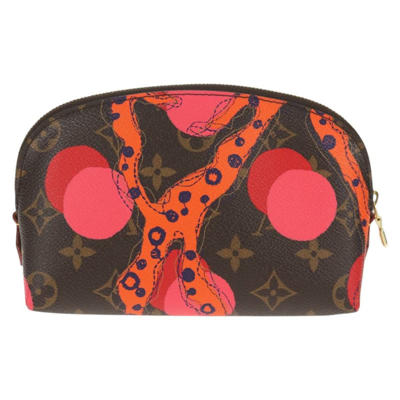【日本直送】路易威登 Monogram La Mage 手拿包化妝品 PM 紅色 M50291 LV 授權 142994M-1