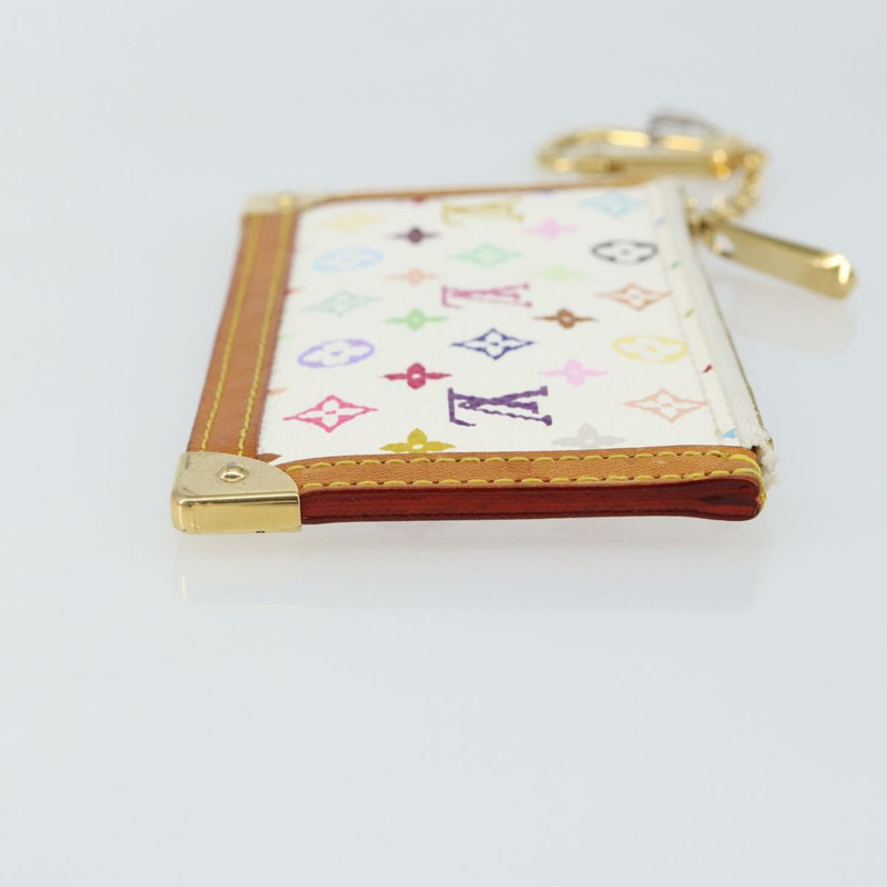 【日本直送】路易威登多色 Pochette Cles 零錢包白色 M92655 LV 授權 143155-2