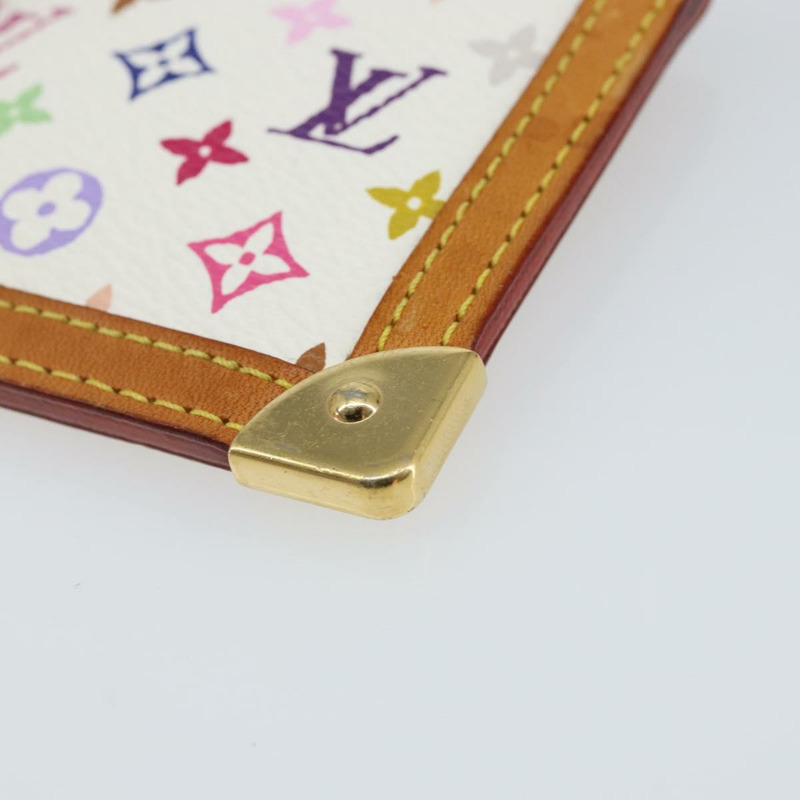【日本直送】路易威登多色 Pochette Cles 零錢包白色 M92655 LV 授權 143155-6