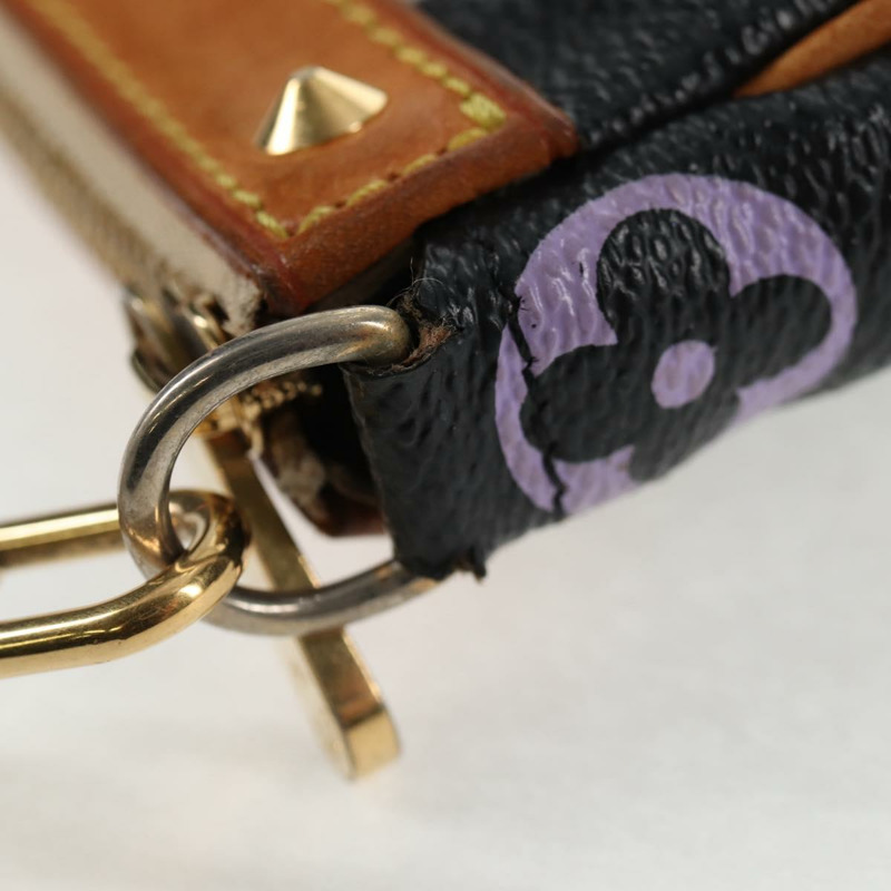 【日本直送】路易威登 Monogram 多色 Pochette 手拿包 黑色 M92648 LV 授權 144298V-7