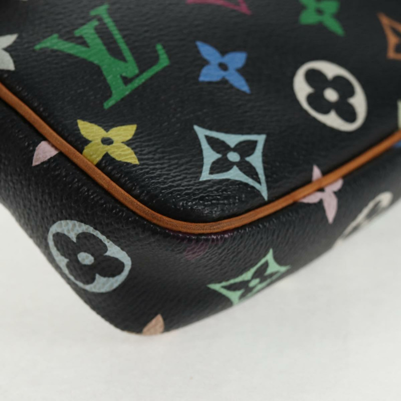 【日本直送】路易威登 Monogram 多色 Pochette 手拿包 黑色 M92648 LV 授權 144298V-14