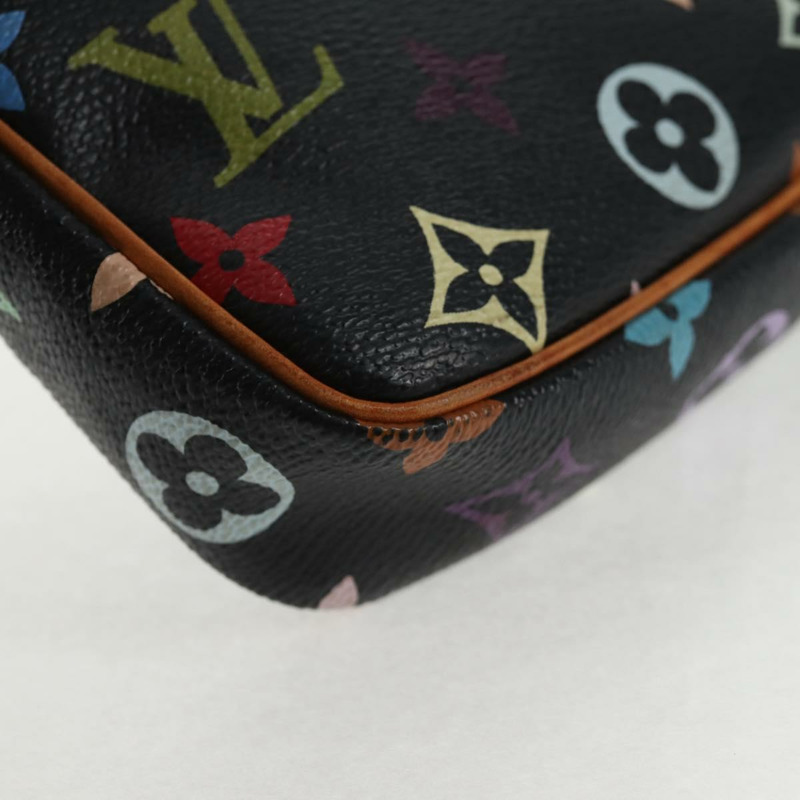 【日本直送】路易威登 Monogram 多色 Pochette 手拿包 黑色 M92648 LV 授權 144298V-16